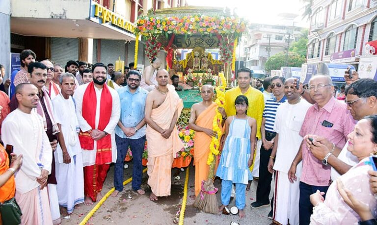 ಶ್ರೀ ರಾಮನವಮಿ ಮಹೋತ್ಸವ ಪ್ರಯುಕ್ತ : ಇಸ್ಕಾನ್ ಆಶ್ರಯದಲ್ಲಿ ಶ್ರೀ ರಾಮ- ಲಕ್ಷ್ಮಣ ಅಲಂಕೃತ ವೈಭವದ ರಥಯಾತ್ರೆ.