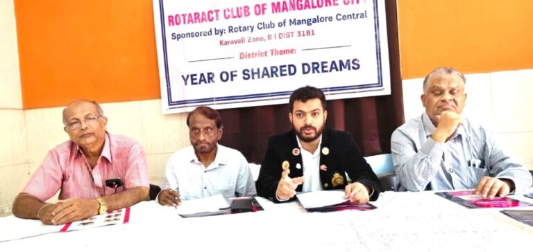 ಜೂ.7ಮತ್ತು 8ರಂದು ಮಂಗಳೂರಿನಲ್ಲಿ ರೋಟಾರೆಕ್ಟ್ 2025–26ನೇ ಸಾಲಿನ RSAMDIO ಇನ್ಸ್ಟಾಲೇಶನ್ ಸಮಾರಂಭ ಹಾಗೂ RSAMDIO ಉತ್ತಮ ಪ್ರಶಸ್ತಿ ಪ್ರಧಾನ ಕಾರ್ಯಕ್ರಮ.