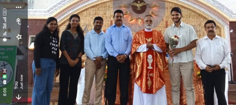 ಪಾಲ್ದನೆ ಚರ್ಚ್: ಐಸಿವೈಎಂ ಸಿಟಿ ವಲಯದ ಅಧ್ಯಕ್ಷರಾಗಿ ರಾಯನ್ ಮಾರ್ಸೆಲ್ ನೊರೊನ್ಹಾ ಆಯ್ಕೆ