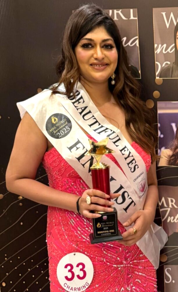ಮಿಸ್ಸ್ ಬ್ಯೂಟಿಫುಲ್ ಐಸ್ ಅಂತಾರಾಷ್ಟ್ರೀಯ ಪ್ರಶಸ್ತಿ ಗೆದ್ದ : ಮಂಗಳೂರಿನ ” ಮೈತ್ರಿ ಮಲ್ಲಿ “