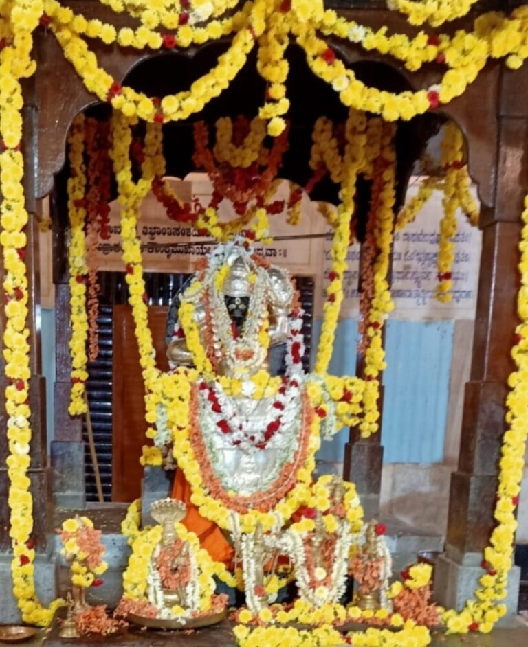 ಪೇಜಾವರಮಠದ ವಿಶ್ವಪ್ರಸನ್ನತೀರ್ಥ ಶ್ರೀಪಾದಂಗಳಿಂದ ಕರ್ಜಗಿ ರಾಯರ ಮಠದಲ್ಲಿ ಮುಖ್ಯ ಪ್ರಾಣದೇವರ ಪ್ರತಿಷ್ಠಾಪನೆ