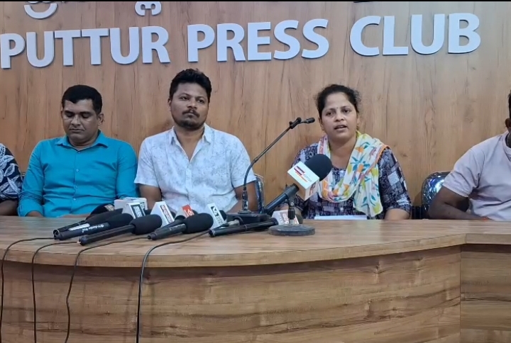 ಪುತ್ತೂರು : “ನನ್ನ ಮಗಳ ವಿಚಾರದಲ್ಲಿ ನ್ಯಾಯ ದೊರೆಯದಿದ್ದರೆ, ಪುತ್ತೂರು ಮಹಾಲಿಂಗೇಶ್ವರ ದೇವಾಲಯದ ಧ್ವಜಸ್ತಂಭದ ಮುಂದೆ ಕುಳಿತು ಪ್ರತಿಭಟನೆ ನಡೆಸುತ್ತೇನೆ – ಸಂತ್ರಸ್ತೆಯ ತಾಯಿ ನಮಿತಾ..!
