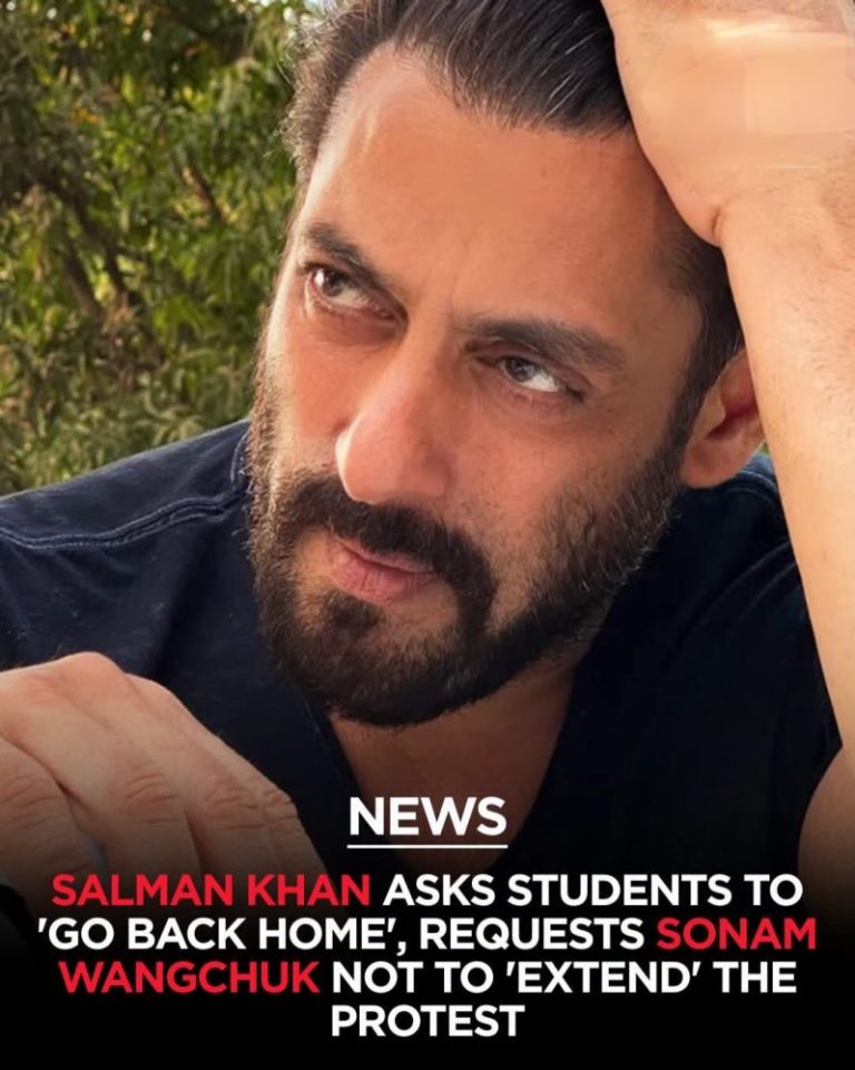 ವಿದ್ಯಾರ್ಥಿಗಳು ತಮ್ಮ ಹೋರಾಟವನ್ನು ಸ್ಥಗಿತಗೊಳಿಸಿ ಮರಳಿ ಮನೆಗಳಿಗೆ ಮರಳುವಂತೆ ಸಲ್ಮಾನ್ ಖಾನ್ ಮನವಿ