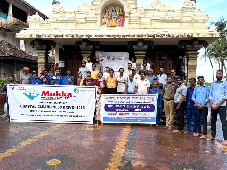ಮುಕ್ಕಾದಲ್ಲಿ ಮುಕ್ಕಾ ಪ್ರೋಟೀನ್ಸ್ ಲಿಮಿಟೆಡ್ ನೇತೃತ್ವದಲ್ಲಿ ಬೀಚ್ ಸ್ವಚ್ಛತಾ ಅಭಿಯಾನ