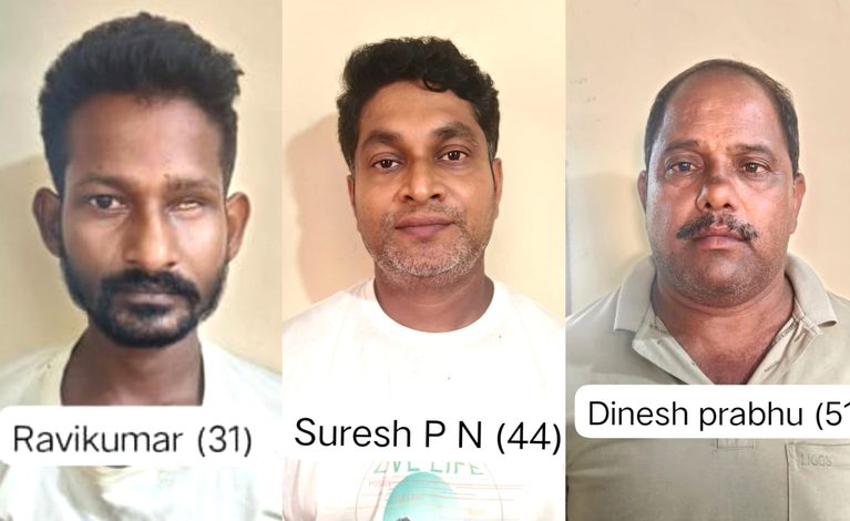 ಬೆಳ್ತಂಗಡಿ: ಕ್ಲಿನಿಕ್ಗೆ ಬೆಂಕಿ ಹಚ್ಚಿದ ಪ್ರಕರಣ ಮೂವರು ಆರೋಪಿಗಳ ಬಂಧನ