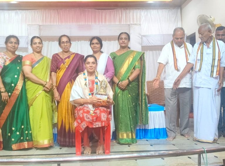 ಪ್ರೊಬೇಷನರಿ ಪಿಎಸ್ಐ ಪ್ರತಿಭಾ ಸುನಿಲ್ಗೆ ಹುಟ್ಟೂರ ಸಮಾಜದ ಗೌರವ
